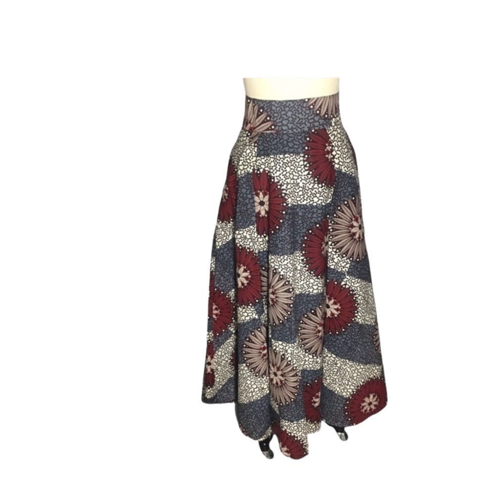NWOT African Print Skirt (SKU: 11) Fully Lined W/ Pockets